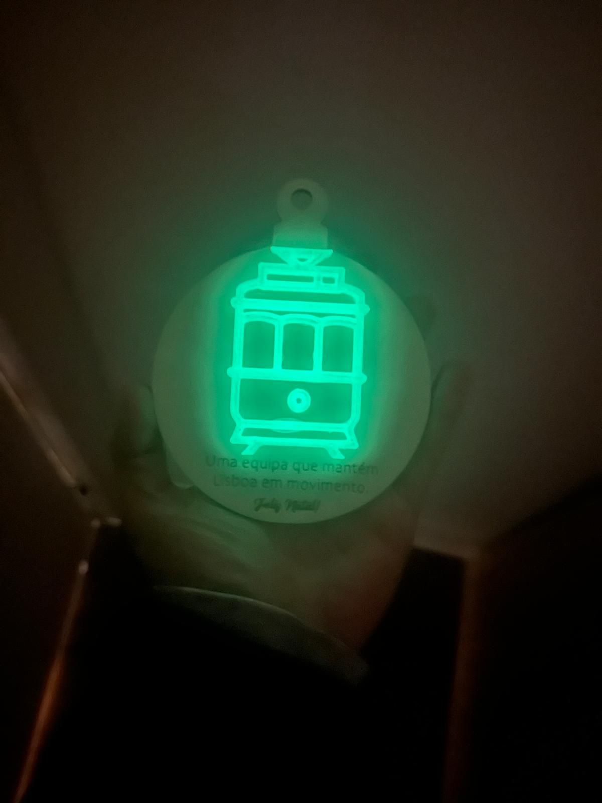 Lembrança que brilha no escuro