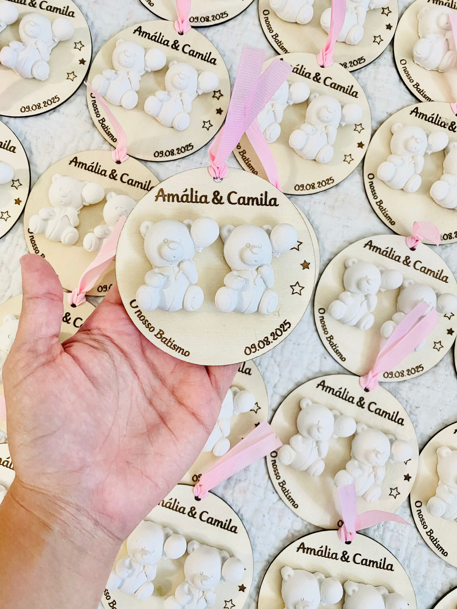 Ursinhos em Gesso Perfumado